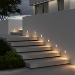 Подсветка светодиодная для лестниц встраиваемая IP65 Elektrostandard Move 40158/LED 3000K с датчиком движения Белый