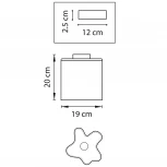 Потолочный светильник Lightstar Nubi ondoso 802011