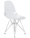 Стул обеденный DSR CASPER (ножки хром, цвет прозрачный)