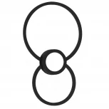 Бра Mantra Mural 7460 (LED, 220V, кольцо)