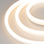 Светодиодная лента герметичная WAVE-SIDE-A120-12x25mm 230V Warm3000 (12 W/m, IP67, 50m, wire x2) (Arlight, Грибовидная форма) 051933