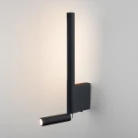 Настенный светильник светодиодный для чтения Elektrostandard Sarca 40111/LED черный (220V)