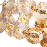 Подвесная люстра Crystal Lux SP12 GOLD