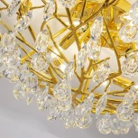 Потолочная люстра Favourite Pluvia 4162-10C (220V, хрусталь, ветки)