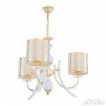 Подвесная люстра Arte Milano Florentia-6067 306067/3 Wh/Gd (220V, на цепи)