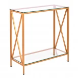 Консольный стол AllConsoles 1033-CG clear золотой