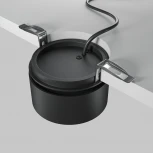 Встраиваемый светильник Maytoni Onda DL024-12W4K-B (LED, 220V, круглые)