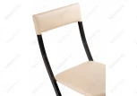 Стул Woodville на металлокаркасе Elevis ваниль крап / темный мусс 454005