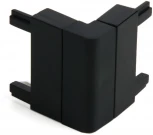 Коннектор угловой Elektrostandard Flat Magnetic внутренний для накладного шинопровода (черный) 85002/00 (48V)