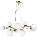 Подвесная люстра Lightstar Globo 815091 (220V, на тросе, шарики, молекулы)