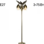 Торшер Citilux Garuda CL420933 (220V, выключатель, листья)