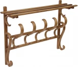 Вешалка настенная В 7Н светло-коричневый от фабрики Mebelik