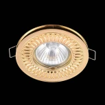 Встраиваемый точечный светильник Maytoni Metal Classic DL301-2-01-G