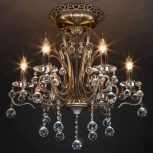 Потолочная люстра Eurosvet 12505 12505/6 античная бронза