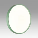 Настенно-потолочный светильник светодиодный Sonex Mavic 7743/CL COLOR SN пластик/белый/зеленый LED 30Вт 4000К D330 (220V, круглые, IP43)