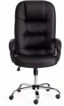 Кресло СН9944 (22) хром кож/зам, черный, 36-6 Tetchair 19467