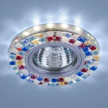 Встраиваемый точечный светильник Elektrostandard 2194-2195 2195 MR16 SL/MLT зеркальный/мульти