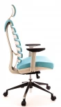 Компьютерное кресло Ergo Grey ткань бирюзовый