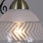 Бра ILLUMICO IL0435-1WSQ-24 BK AB SPICA (220V)