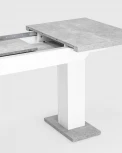 Стол Clyde 110-168*75 бетон/белый Stool Group УТ000003910