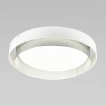 Умный потолочный светильник Eurosvet Imperio 90287/1 белый/серебро Smart