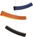 Подвесной светильник светодиодный с регулировкой цветовой температуры Mizi'en Slim MZ31505-9-multi (220V, на тросе)