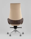 Кресло руководителя TopChairs Reign бежевый арт.УТ000039415