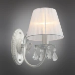 Бра настенное Bantine OML-53211-01 (220V, хрусталь, подвески, круглые)
