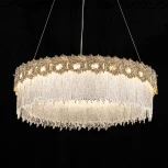Подвесная люстра светодиодная хрустальная Modelux MODELUX ML.6028.600 GD