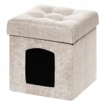 Пуфик Dreambag складной Для Животных Светло-Бежевый Велюр 13400