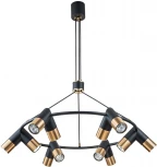 Подвесной светильник 11036/12P Black Indigo Doppio V000455 (220V, на проводе)