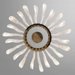 Подвесная люстра Odeon Light Siama 5089/115L под латунь/прозрачный/акрил LED 115W 3500K (220V, на тросе)