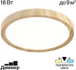 Настенно-потолочный светильник Citilux Бейсик CL738182V (регулировка яркости, LED, 220V, круглые, IP40)