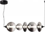 Подвесной светильник ST Luce Perlina SL6119.413.40 Черный/Дымчато-Серый LED 1*40W 3000K (220V, на тросе)