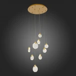 Подвесной светильник ST Luce Montecelio SL6104.203.09 (LED, 220V, хрусталь, на проводе)