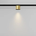 Трековый светильник магнитный 5W 24V Maytoni Alfa S TR188-1-5W3K-M-BBS (LED, круглые)