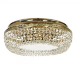 Потолочная люстра буше Arti Lampadari Favola E 1.4.45.501 G (220V, хрусталь, кольцо)