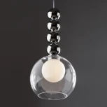 Подвесной светильник Freya Focus FR5220PL-01CH3 (на проводе, шар, бусы)