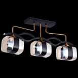 Потолочная люстра Reluce 72106-0.3-03 BK+GAB (220V)