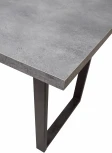 Стол ЛОФТ 160 Бетон Портленд/ Черный М-City