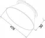 Сменный отражатель Maytoni Virar C060-01GF