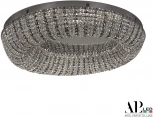 Потолочная люстра светодиодная APL LED Sicilia SH610.2.80.R.Ni.4000.Clear.731 (220V, хрусталь, круглые)