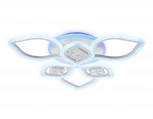 Потолочная люстра Ambrella Acrylica Ice FA282 (регулировка яркости, LED, 220V, пульт управления, управление смартфоном, умный дом - PC.Lamper, цветы)