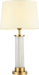 Настольная лампа Kink Light Милта 07703-T,20-21(01) бронза/прозрачный/белый E27 1*40W (220V, выключатель)