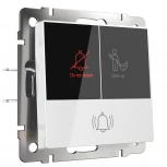 Кнопка звонка с индикацией для отелей (белый) Werkel W1114601 (a054308)