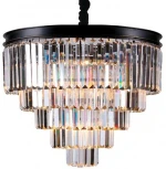 Подвесная люстра Newport 31100 31109/S black+gold
