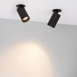 Встраиваемый точечный светильник SP-GABI-BUILT-FLAP-R50-9W Warm3000 (BK, 60 deg, 230V) (Arlight, IP40 Металл) 052354 (LED)