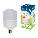 Лампочка светодиодная цилиндр белая E27 30W 3000K Volpe LED-M80-30W/WW/E27/FR/S