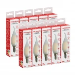 Лампочка светодиодная филаментная белая свеча на ветру E14 7W Thomson Tail Candle TH-B2140