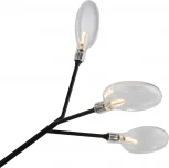Люстра подвесная Florencia FR5049PL-27B (220V, на тросе, лепестки)